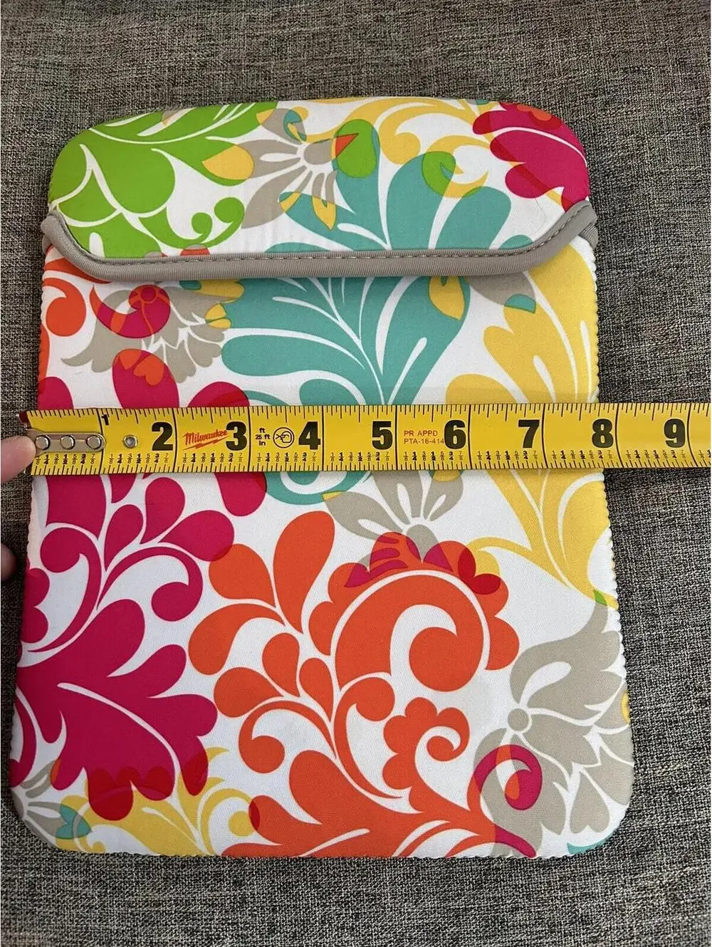 Thirty One Tote A Tablet Case Cover In Island Damask Tropical iPad Kindle Floral